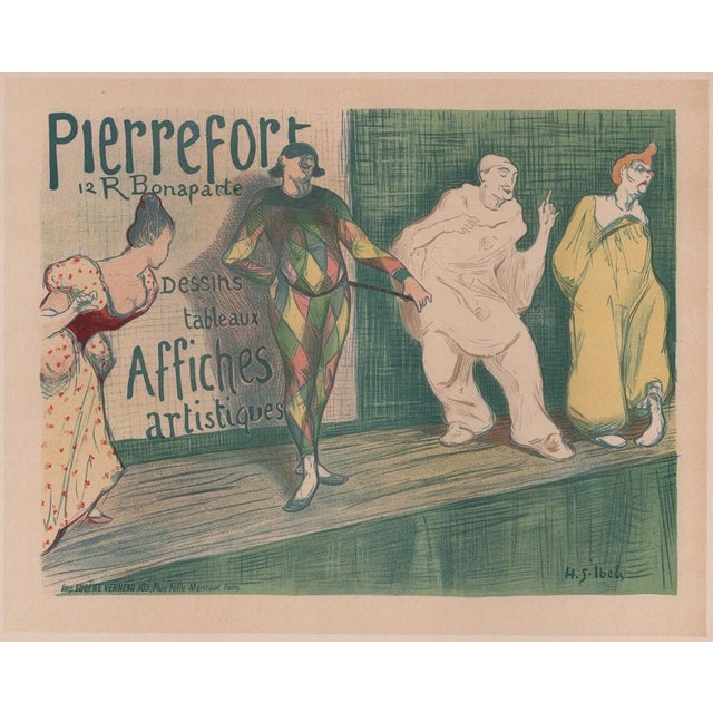 Ibels, Affiches artistiques Pierrefort, Lithograph For Sale - Image 13 of 13