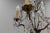 Metal Mid-Century French Chandelier with Crystal Drops and Ball For Sale - Image 7 of 9