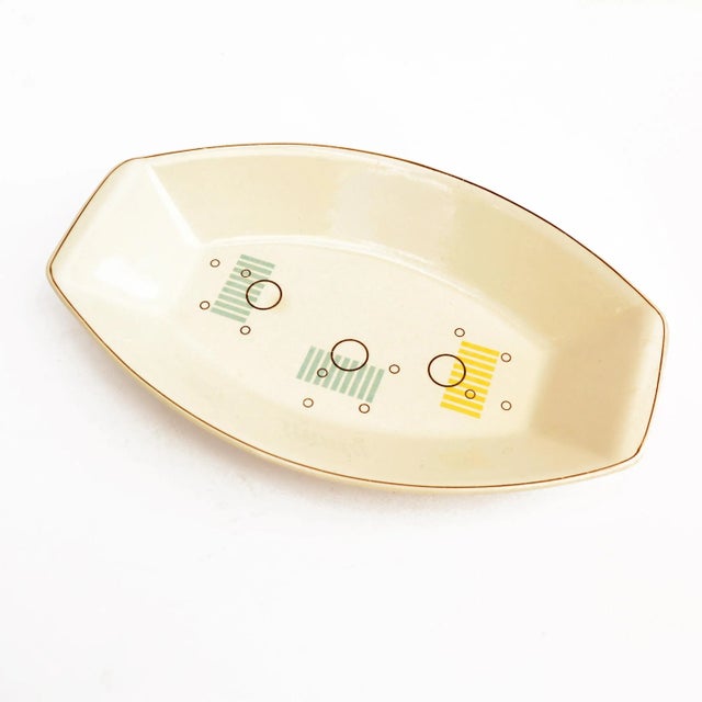 1950s Opart, Platter, Bowl Veb Steingutwerk Torgau, Germany For Sale - Image 9 of 13