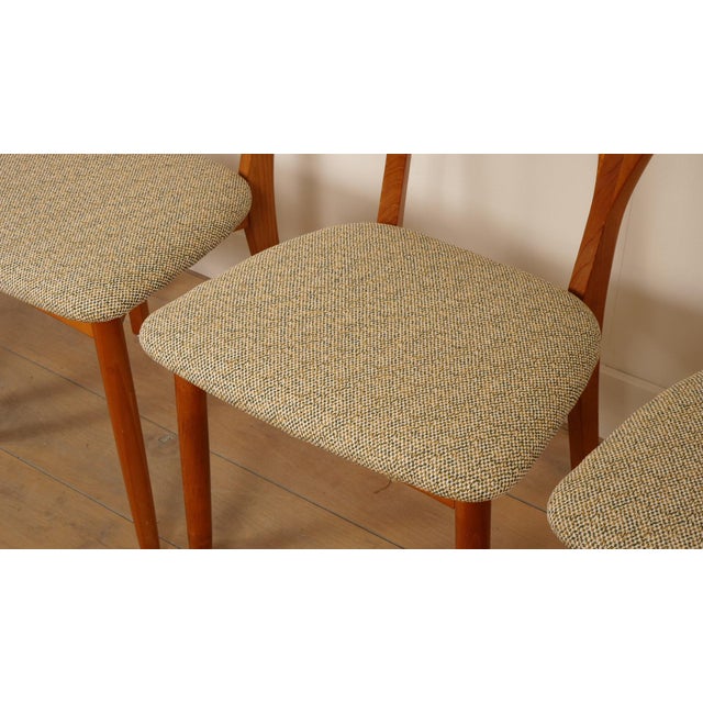 Teak Peter Dining Chairs by Niels Koefoed for Koefoeds Hornslet, Set of 6 For Sale - Image 13 of 16