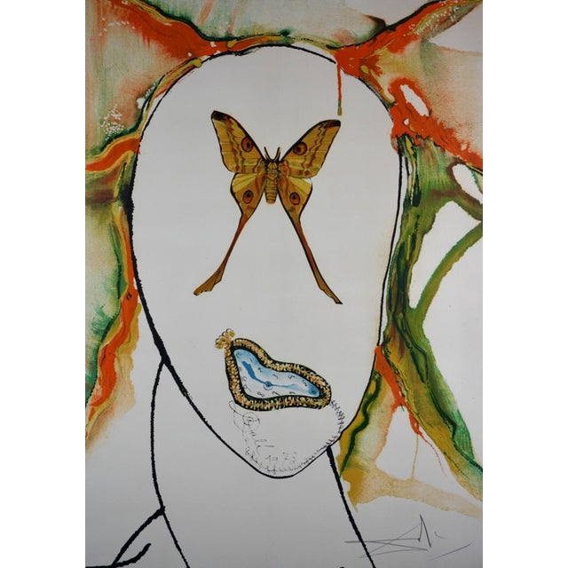 ARTIST: Salvador Dali TITLE: Kabuki Dancer MEDIUM: Lithograph SIGNED: Hand Signed EDITION NUMBER: 79/190 MEASUREMENTS: 21"...