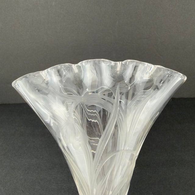 A rare and exceptional Edwardian Stourbridge cut‑glass tulipiere, produced by S & W Ltd (Stevens & Williams Ltd) between...