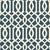 Contemporary Sample - Schumacher Imperial Trellis II Wallpaper in Ivory/Navy For Sale - Image 3 of 3