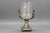 Czech Crystal Glass and Brass Vase with Cherubs, 1970s For Sale - Image 14 of 18
