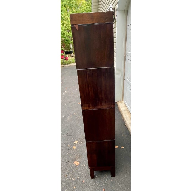 Lundstrom Sectional Barrister Bookcase Early 20th Century For Sale - Image 9 of 12