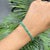9.18 Ct Classic Emerald Tennis Bracelet in 925 Sterling Silver For Sale - Image 9 of 13
