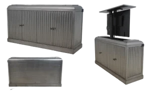 Modern Design Tv Lift Cabinet for in Front of Bed