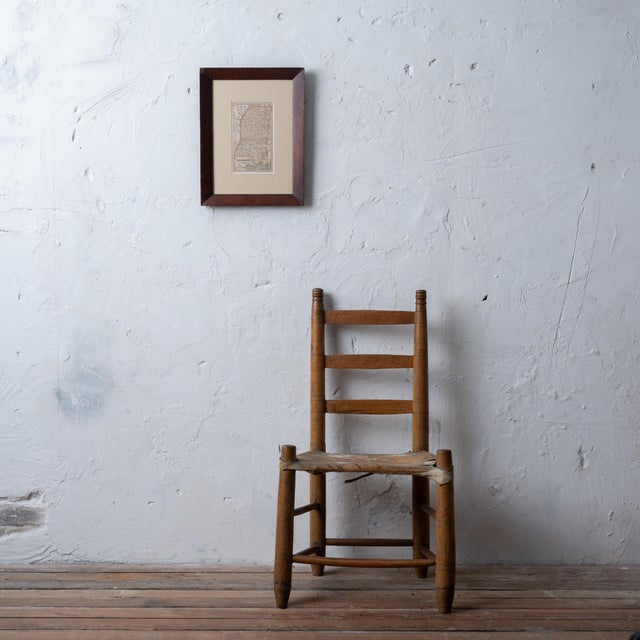 A map of Mississippi from Fanning’s Illustrated Gazetteer, 1853. sight: 5 by 8 ½ inches frame: 12 ½ by 16 ½ inches