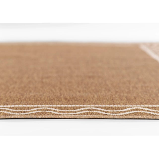 Erin Gates by Momeni Saybrook Ripple Natural Indoor/Outdoor Area Rug 5'3" X 7' For Sale - Image 12 of 12