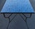 2020s 60" Handmade Rectangular Moroccan Mosaic Table in Petrol Blue For Sale - Image 5 of 7