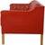 Model 2212 2-Seater Sofa in Red Leather by Børge Mogensen, 1980s For Sale - Image 4 of 18