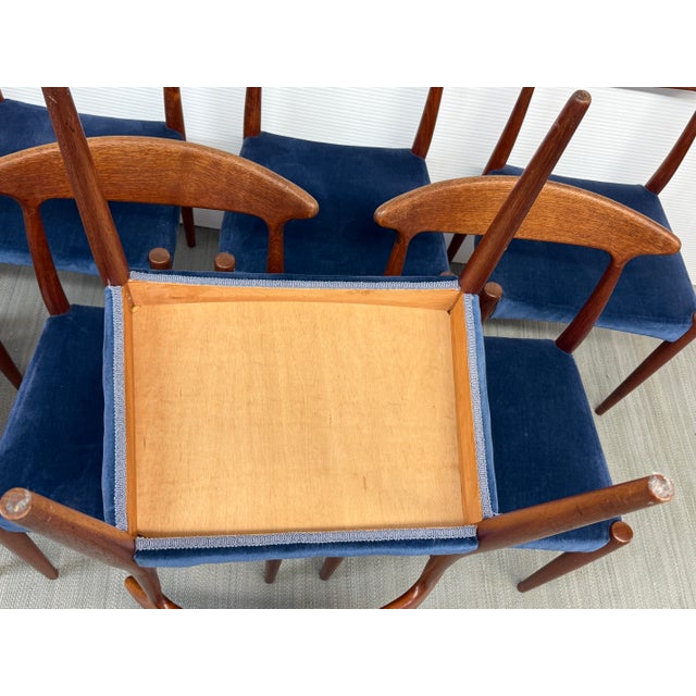 Arne Hovmand-Olsen for Mogens Kold Møbelfabrik Dining Chairs, Set of Eight For Sale - Image 14 of 14