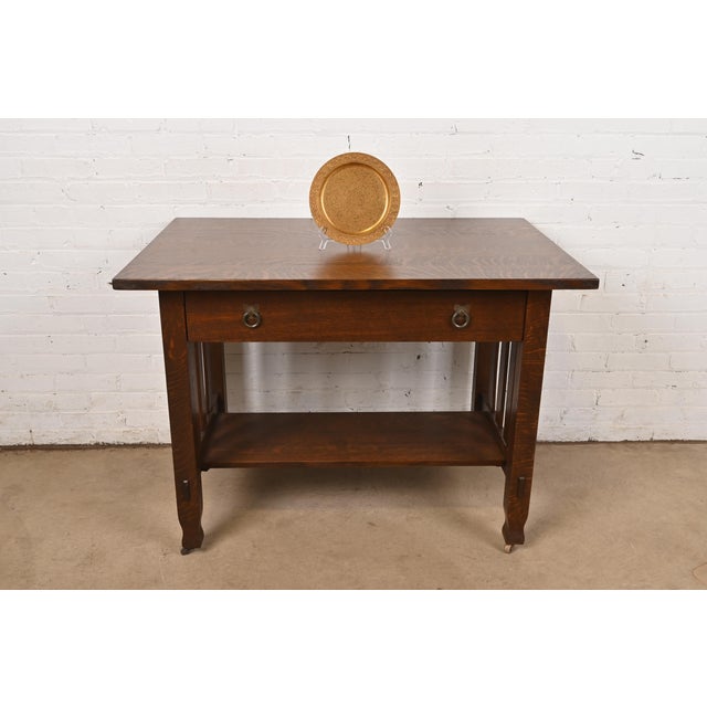 Bronze Tiffany Studios New York Bronze Doré Plate or Charger For Sale - Image 8 of 9