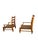 Wood Vintage Armchairs by Gio Ponti, 1920s, Set of 2 For Sale - Image 7 of 8