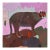 “Belly Full of Deer” Mountain Lion Painting by LWren Walraven For Sale