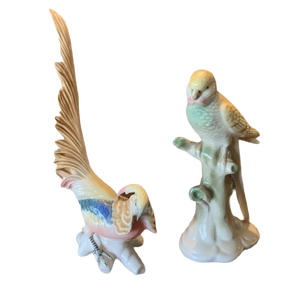 Porcelain Birds, Set of 2