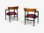 Edward Wormley, Alexandria Armchairs, Mahogany, Walnut, United States, 1960s For Sale - Image 13 of 14