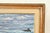 Original Artist Signed Abstract Rocky Seascape Oil Painting in Carved Giltwood Frame For Sale - Image 9 of 13