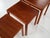 Danish Teak Nesting Tables, 1970s, Set of 3 For Sale - Image 9 of 15