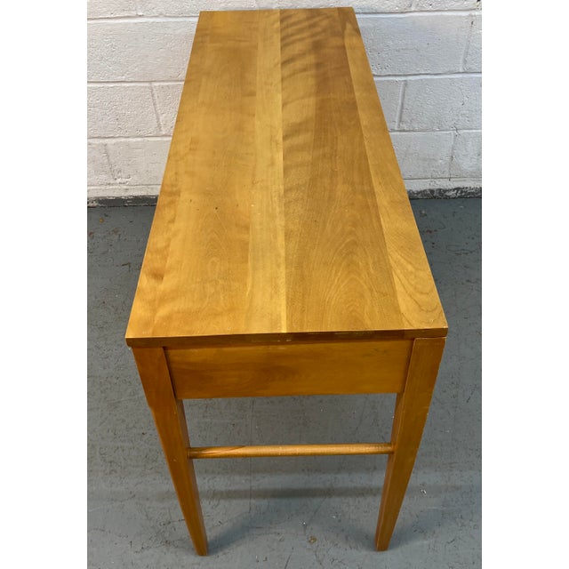 Mid 20th Century 1960s Mid-Century Modern Birch Writing Desk by Morris of California For Sale - Image 5 of 12