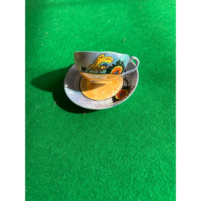 Vintage Tahito Lusterware Tea Set - Set of 8 For Sale - Image 10 of 10