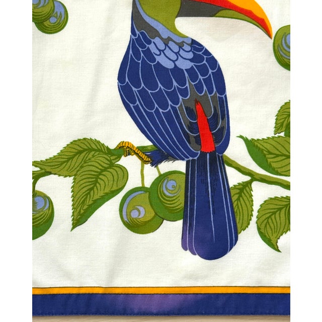 Set/6 Hermes Toucan Placemats For Sale - Image 11 of 12