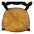 Vintage French Country Carved Walnut-Tone Rush Seat Dining Chairs – Set of 6 For Sale - Image 4 of 11