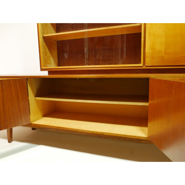 Mid-Century 2-Piece Highboard in Rosewood, Germany, 1960s For Sale - Image 15 of 18