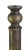 Turkish Solid Turkish Brass Candle Holder With Hand Etched Patterns 1 For Sale - Image 3 of 8