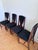Set of 4 Dutch Art Deco Dining Chairs, Amsterdam School / Hague School Style, 1930s For Sale - Image 11 of 18