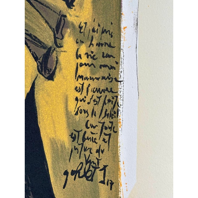 Gérard Garouste, Triptych Ecclesiastes, 1996, Lithograph, Framed For Sale - Image 12 of 17