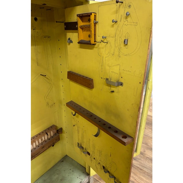 Antique Rustic Pie Safe Jelly Cabinet Cupboard Pantry Tool Cabinet For Sale - Image 10 of 15