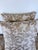 Contemporary Pair of Custom White Pillows W/ Fern Botanical Design For Sale - Image 3 of 11