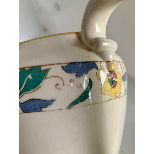 Vintage Johnson Brothers Pareek Chamonix Ceramic Pitcher For Sale - Image 11 of 12