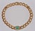 Gorgeous GIA certified natural Colombian emerald and diamond Italian gold necklace. This necklace features a luxurious...