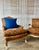 French Provincial Custom Dipped Vintage Louis XV-Style Bergère Chair | Avant-Garde Modernized Vintage Accent For Sale - Image 3 of 9