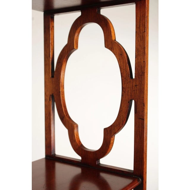 Georgian Style Mahogany Wall-Hanging Etagere For Sale - Image 12 of 12