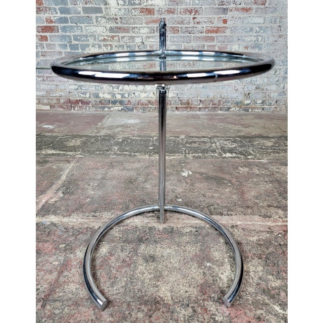 Eileen Gray's 1960s Mid Century Modern Adjustable Table E