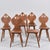 Neo-Renaissance Alpine Dining Chairs, 1870s, Set of 6 For Sale - Image 3 of 6