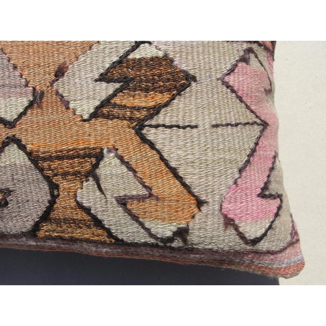 Vintage Kilim Rug Pillow Cover For Sale In New York - Image 6 of 11