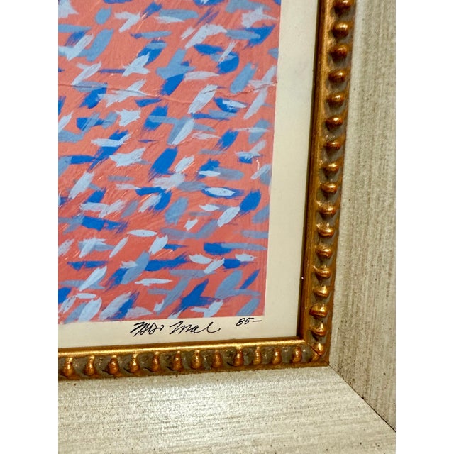 1980s Tabo Toral, 1985 Graffiti Artist TV Painting Bold Colorful New Wave NYC Panama Tabo Toral, 1985 For Sale - Image 5 of 9