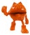 Mini Orange Resin Pac-Man from Richard Orlinski For Sale