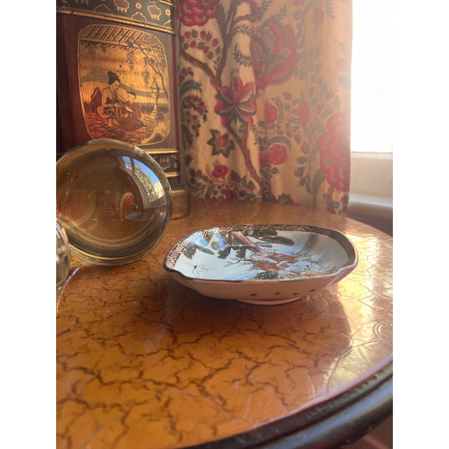 Japanese Japanese Kutani Dish For Sale - Image 3 of 3
