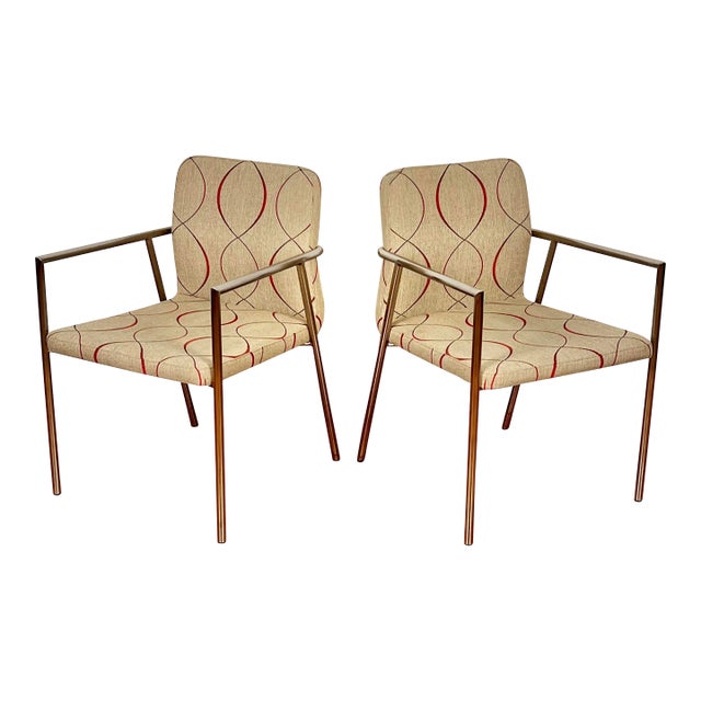 Bernhardt Design Modern Avant Chairs - a Pair For Sale
