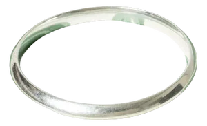 Modernist Silver Bangle from Hans Hansen, 1960s