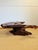 1970s Monumental Redwood Burl Live Edge Sculptural Coffee Table For Sale - Image 10 of 11