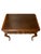 Traditional Drexel Heritage Table With Leather Inlay For Sale - Image 3 of 13