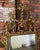 19th C Palatial Italian Gold Gilt Highly Carved Wood Ornate Mirror For Sale - Image 6 of 12