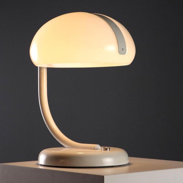 Vintage Table Lamp in Aluminium and Plastic from Stilnovo, 1970s For Sale - Image 9 of 9