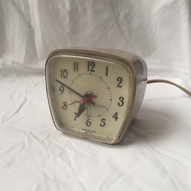 1960s Vintage Ge PlugIn Alarm Clock Chairish